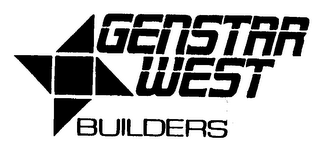 GENSTAR WEST BUILDERS logo