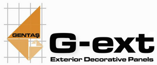 GENTAS G-EXT EXTERIOR DECORATIVE PANELS logo