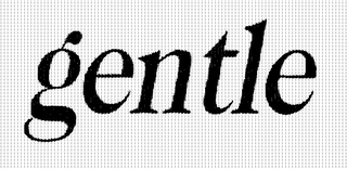 GENTLE logo