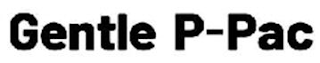 GENTLE P-PAC logo