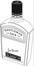 GENTLEMAN JACK RARE TENNESSEE WHISKEY GJ TWICE MELLOWED JACK DANIEL logo