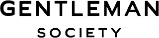 GENTLEMAN SOCIETY logo