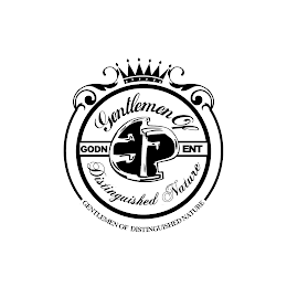 GENTLEMEN OF DISTINGUISHED NATURE GENTLEMEN OF GODN EP ENT DISTINGUISHED NATURE logo