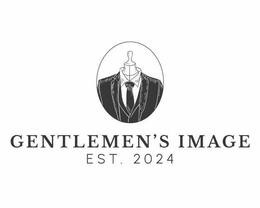 GENTLEMEN'S IMAGE EST 2024 logo