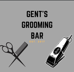 GENT'S GROOMING BAR EST. 2017 logo