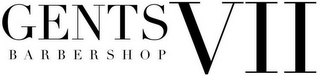 GENTS VII BARBERSHOP logo