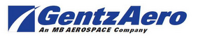 GENTZ AERO AN MB AEROSPACE COMPANY logo