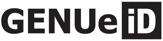 GENUE ID logo