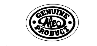 GENUINE ALCO PRODUCT logo