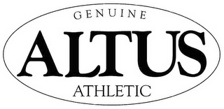 GENUINE ALTUS ATHLETIC logo