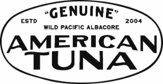 GENUINE AMERICAN TUNA WILD ALBACORE TUNA FILLETS CAUGHT ONE-BY-ONE POLE & LINE/TROLL