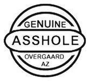 GENUINE ASSHOLE OVERGAARD AZ logo