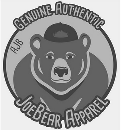 GENUINE AUTHENTIC JOEBEAR APPAREL AJB logo