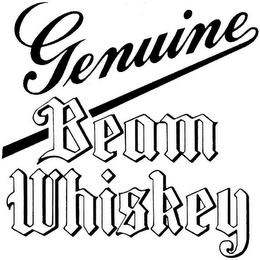 GENUINE BEAM WHISKEY logo