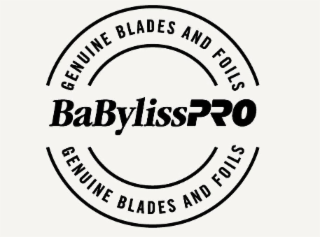 GENUINE BLADES AND FOILS BABYLISSPRO GENUINE BLADES AND FOILS logo