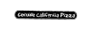 GENUINE CALIFORNIA PIZZA logo