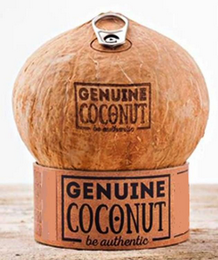 GENUINE COCONUT BE AUTHENTIC logo
