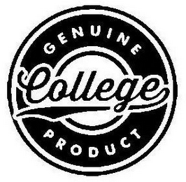 GENUINE COLLEGE PRODUCT logo