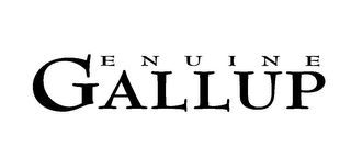 GENUINE GALLUP logo