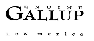 GENUINE GALLUP NEW MEXICO logo