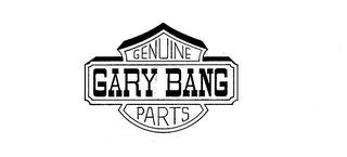 GENUINE GARY BANG PARTS logo