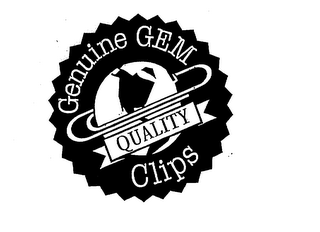GENUINE GEM QUALITY CLIPS logo