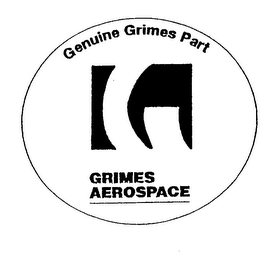 GENUINE GRIMES PART GRIMES AEROSPACE logo