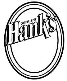 GENUINE HANK'S logo