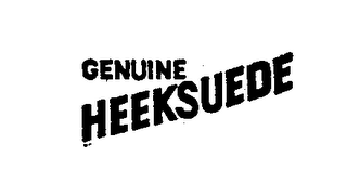 GENUINE HEEKSUEDE logo