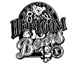GENUINE HEIRLOOM BEARS HANDMADE IN THE U.S.A. logo