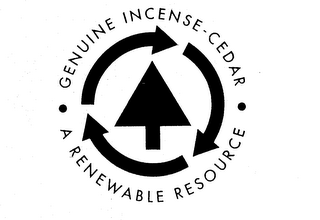 GENUINE INCENSE-CEDAR A RENEWABLE RESOURCE