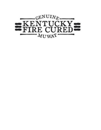 GENUINE KENTUCKY FIRE CURED MUWAT logo