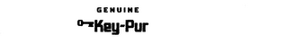 GENUINE KEY-PUR logo