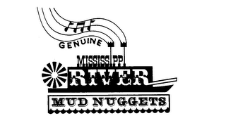 GENUINE MISSISSIPPI RIVER MUD NUGGETS logo
