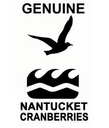 GENUINE NANTUCKET CRANBERRIES logo