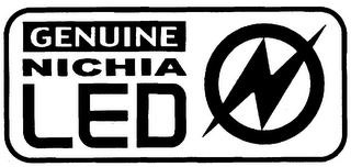 GENUINE NICHIA LED logo