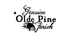 GENUINE OLDE PINE FINISH logo