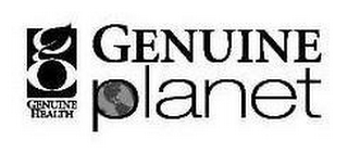 GENUINE PLANET G GENUINE HEALTH logo