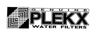 GENUINE PLEKX WATER FILTERS logo