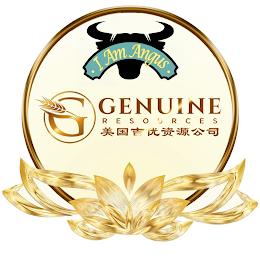 GENUINE RESOURCES • I AM ANGUS • logo
