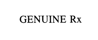 GENUINE RX logo
