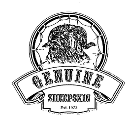 GENUINE SHEEPSKIN EST.1973 logo