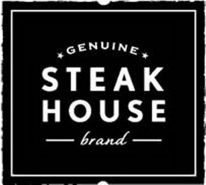 GENUINE STEAK HOUSE BRAND logo