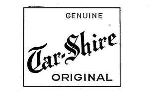 GENUINE TAR SHIRE ORIGINAL logo