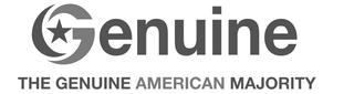 GENUINE THE GENUINE AMERICAN MAJORITY logo