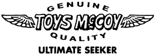 GENUINE TOYS MCCOY QUALITY ULTIMATE SEEKER logo