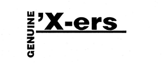 GENUINE 'X-ERS logo