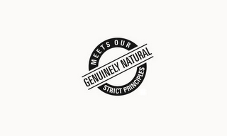 GENUINELY NATURAL MEETS OUR STRICT PRINCIPLES logo