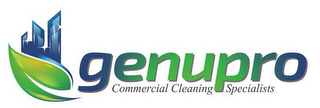 GENUPRO COMMERCIAL CLEANING SPECIALISTS logo