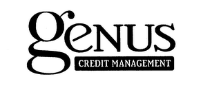 GENUS CREDIT MANAGEMENT logo